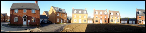 72/365 – Our house in the middle of our street! 2