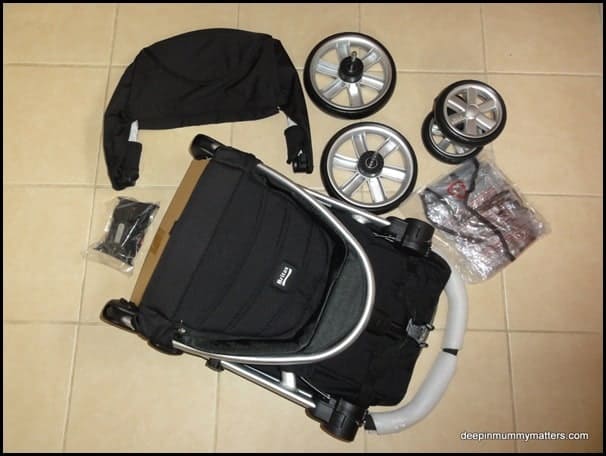 How to fold on sale b agile stroller