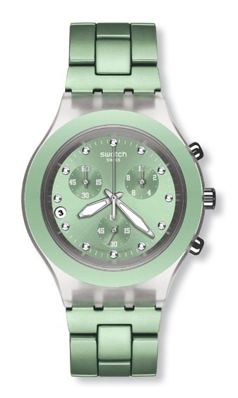 Swatch Diaphane Full Blooded Mint