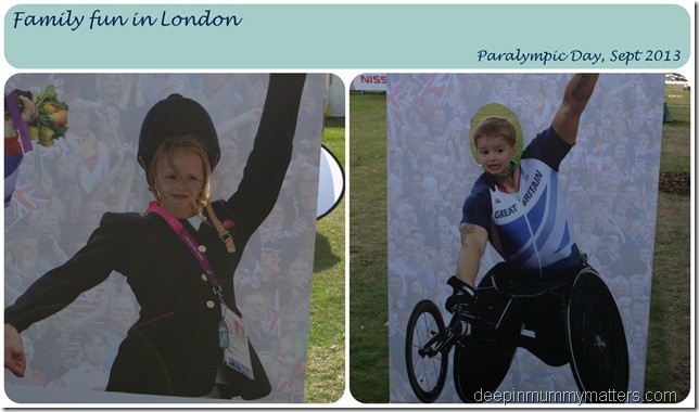 Paralympic Family fun in London – part 2