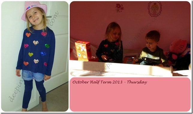 October Half Term 2013 – Thursday 3