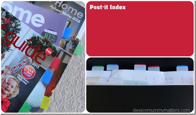 Post-It Index