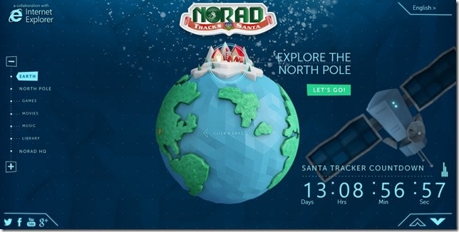 NORAD Tracks Santa is now even better! 1