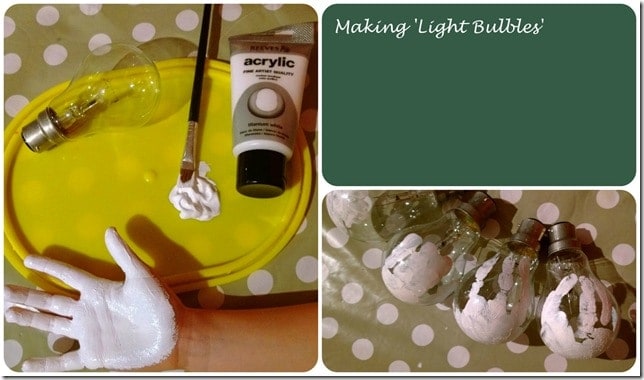 Christmas Crafting: Light Bulbles 1