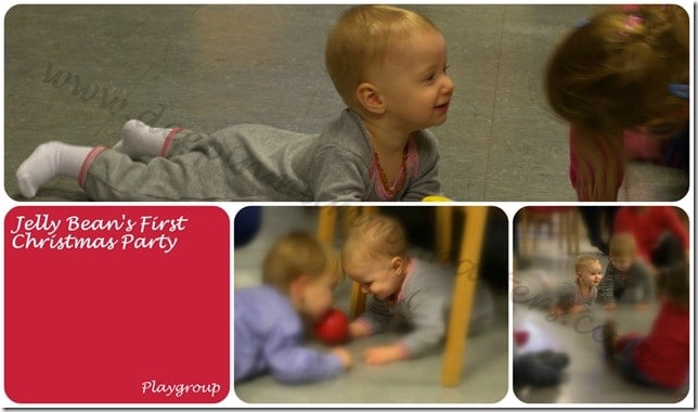 Jelly Bean’s First Christmas Party – Playgroup 1