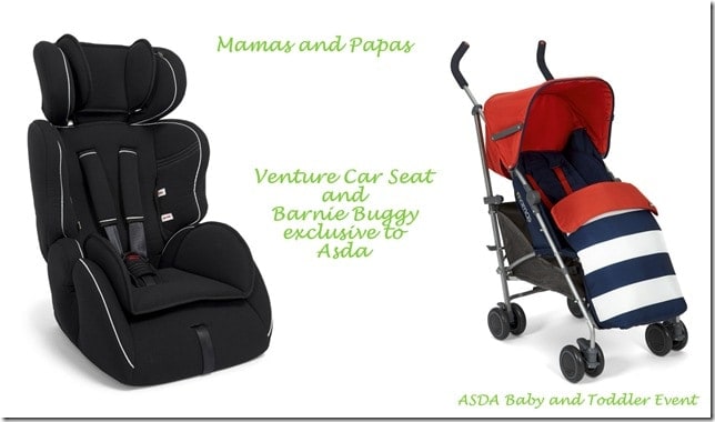 Asda Baby and Toddler Event The Asda Baby and Toddler Event is perfect for cash-strapped families and if you're savvy you'll look for them starting online before they hit the stores.