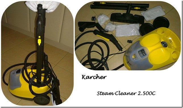 Spring cleaning has started with the Karcher Steam Cleaner 1