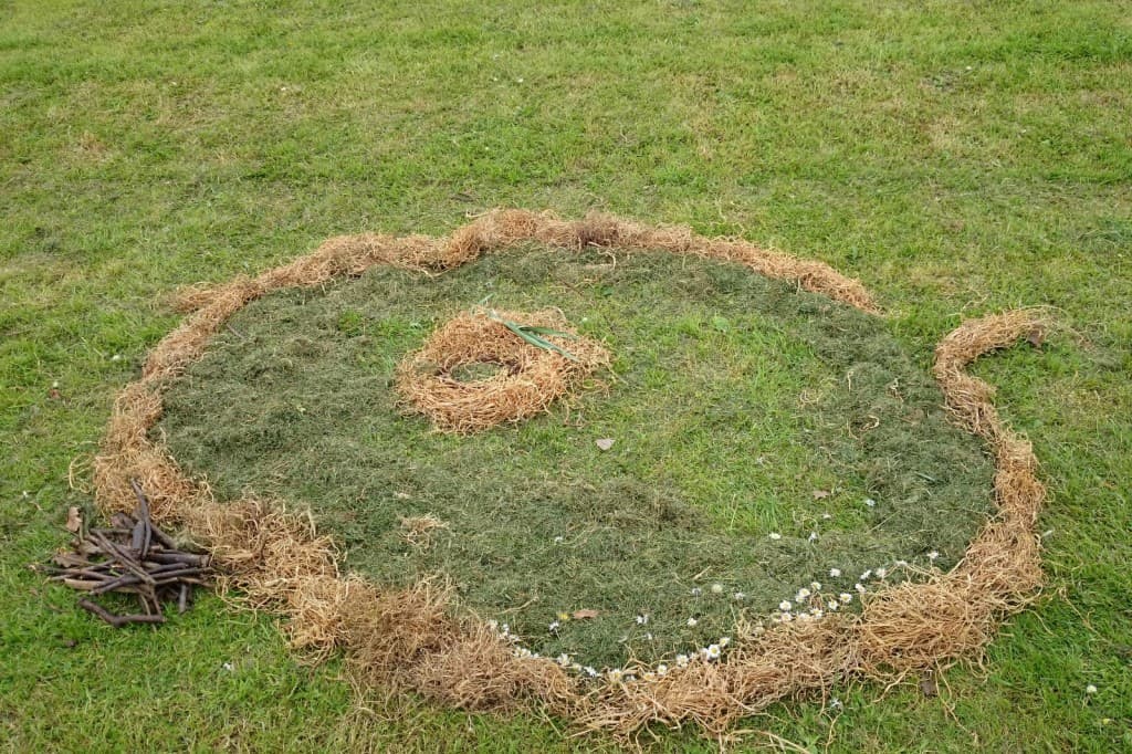 grass cuttings