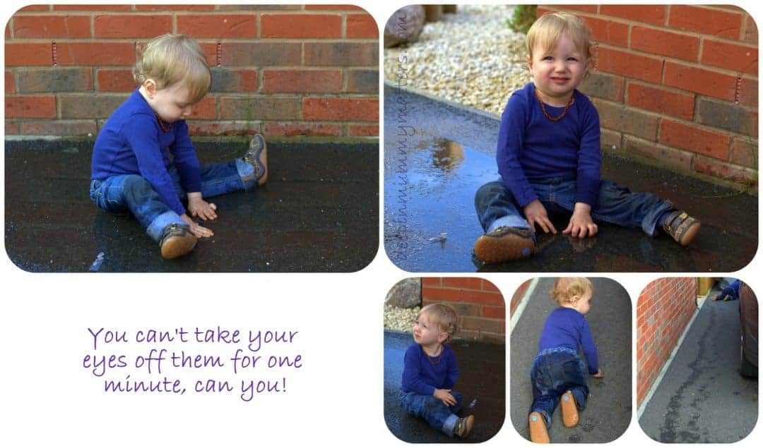 You can't take your eyes off them for one minute! Mummy Matters