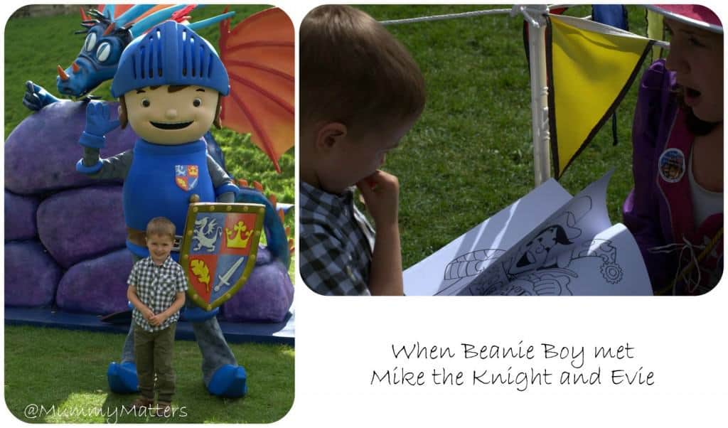 A Mother and Son day at Warwick Castle with Mike the Knight
