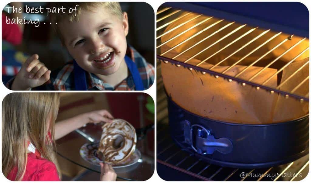 Baking with children