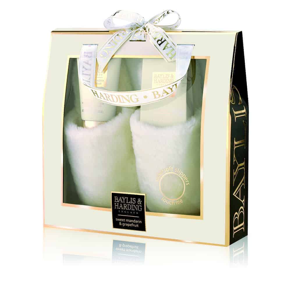 Baylis and Harding Sweet Mandarin and Grapefruit Slipper Set