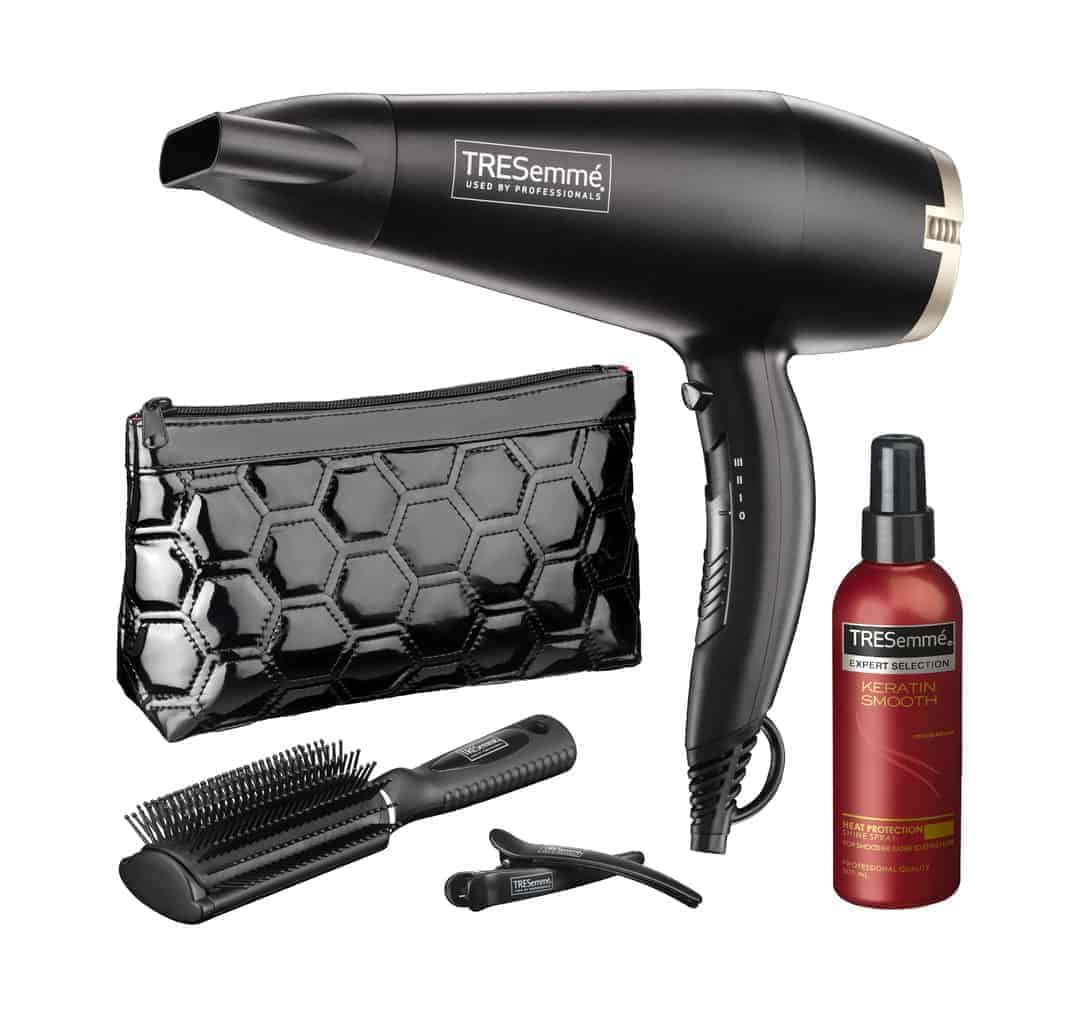 TRESemmé Smooth and Shine Dryer Gift Set.