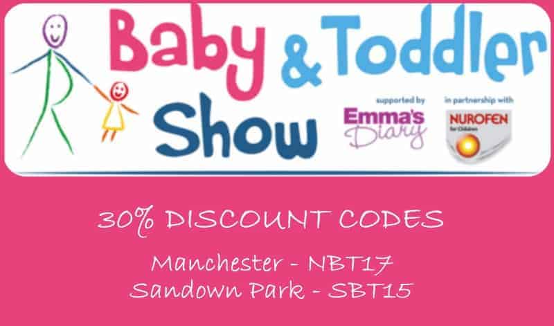 Baby & Toddler Show Discount Code