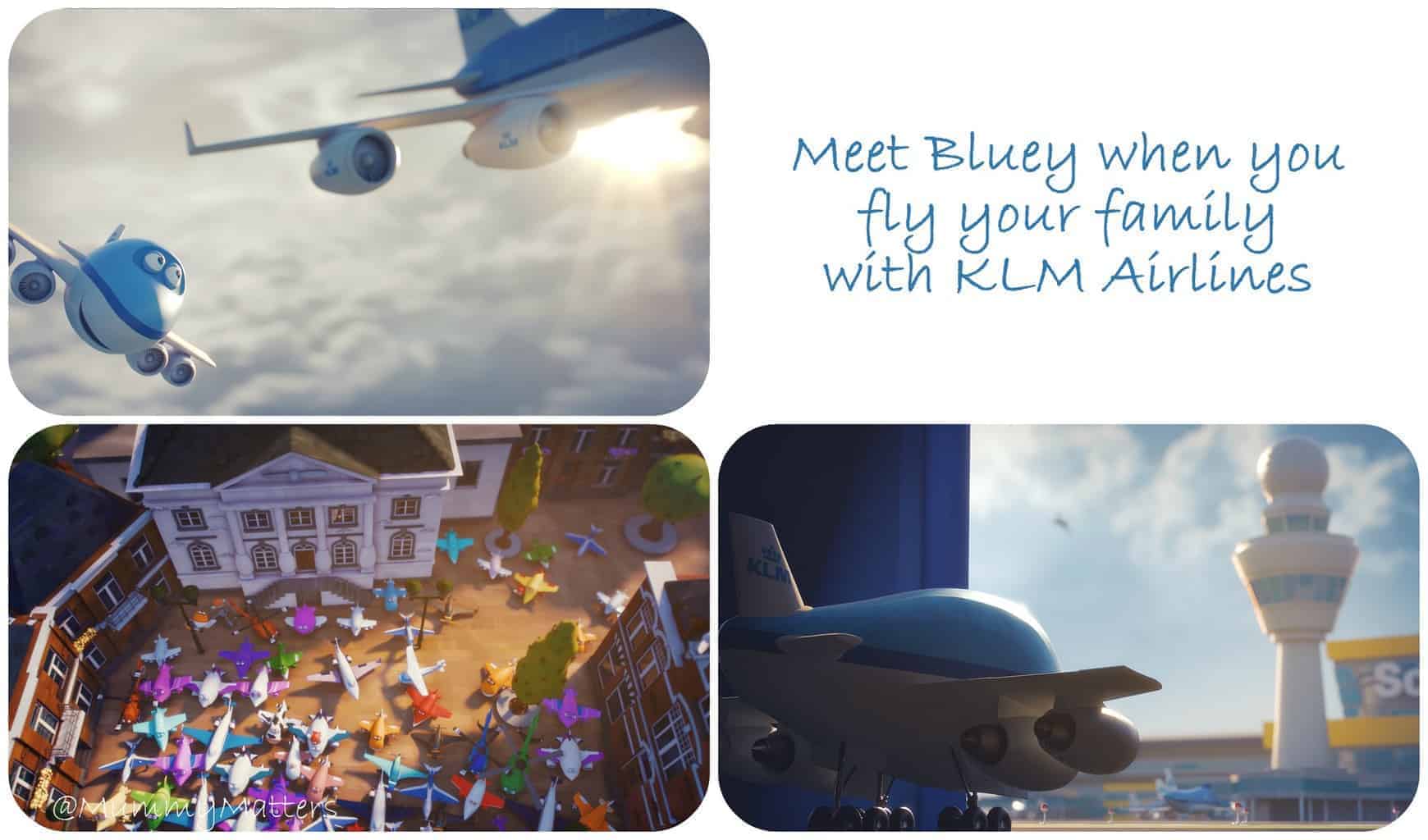 KLM Bluey