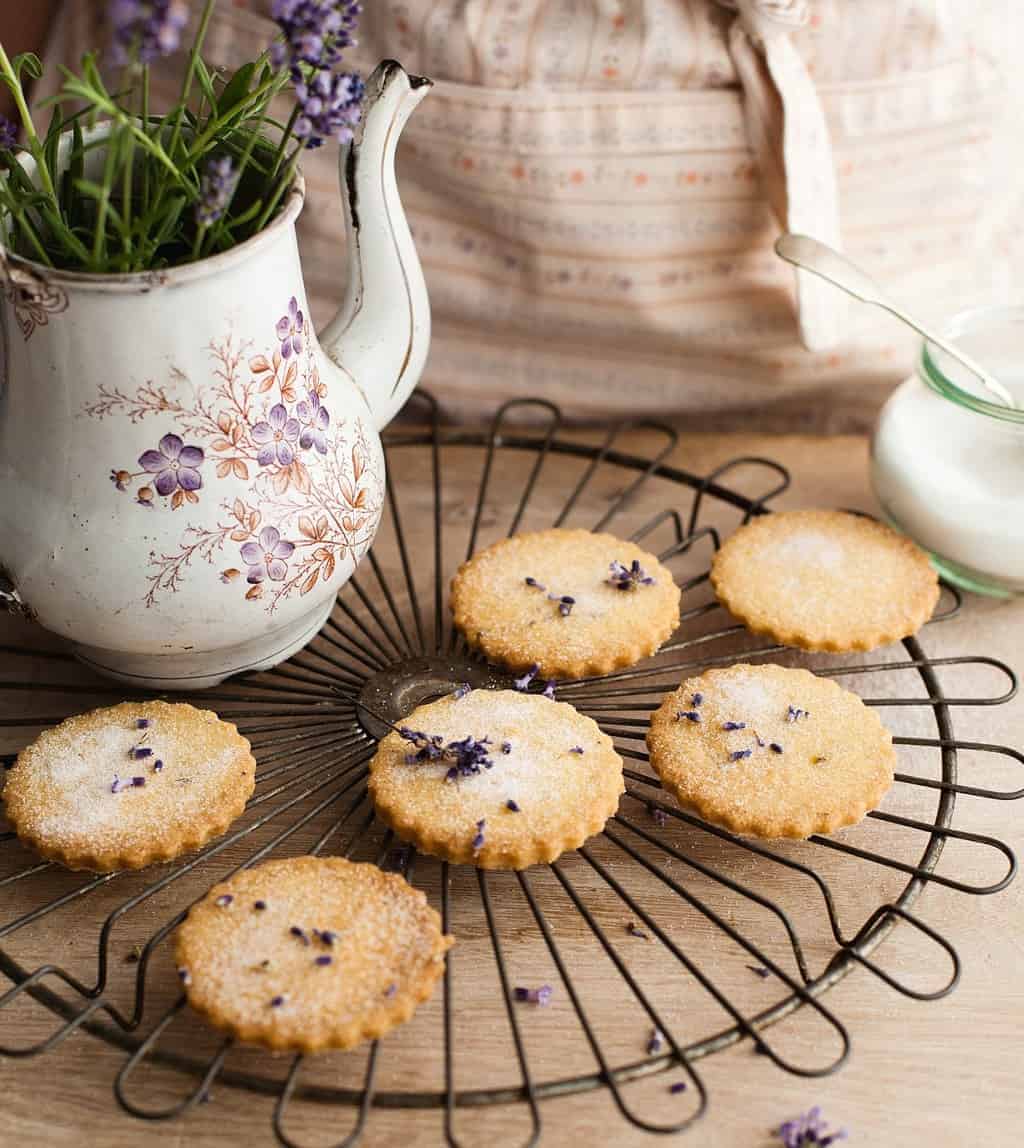 Lovely Lavender Biscuits