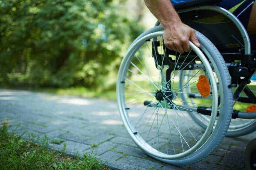 Wheelchair via Shutterstock