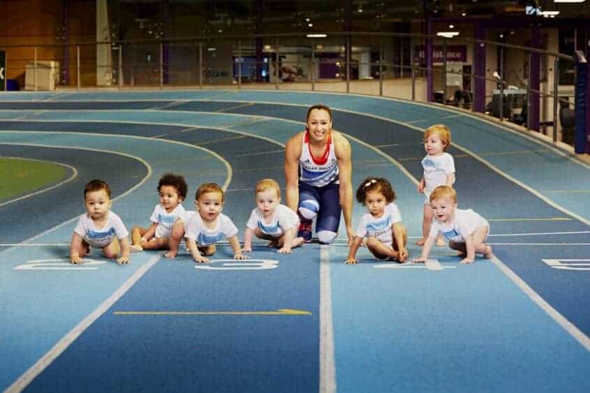 Jessica Ennis Pampers Little Champions