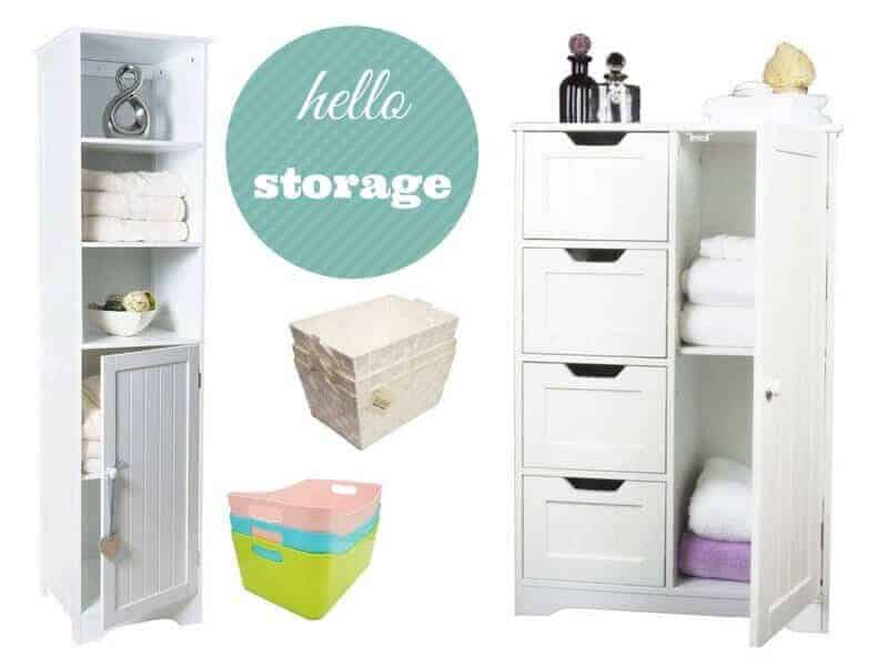 Bathroom storage