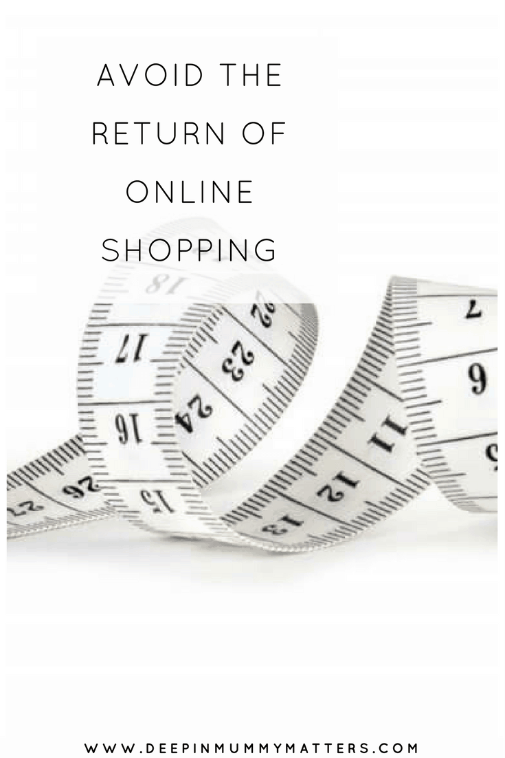 AVOID THE RETURN OF ONLINE SHOPPING