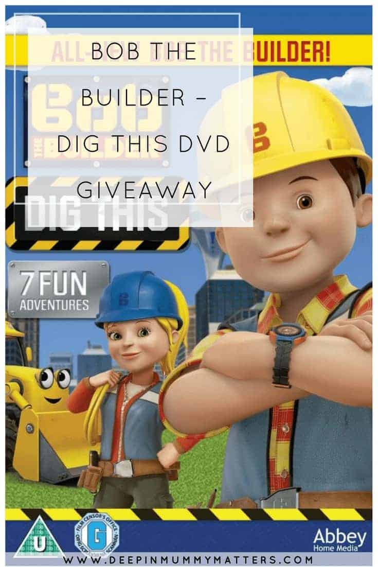 BOB THE BUILDER – DIG THIS DVD GIVEAWAY