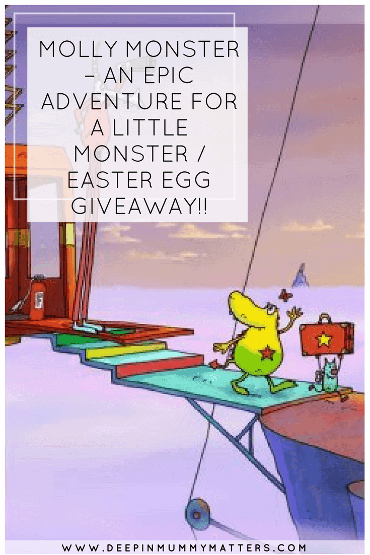MOLLY MONSTER – AN EPIC ADVENTURE FOR A LITTLE MONSTER / EASTER EGG GIVEAWAY!!