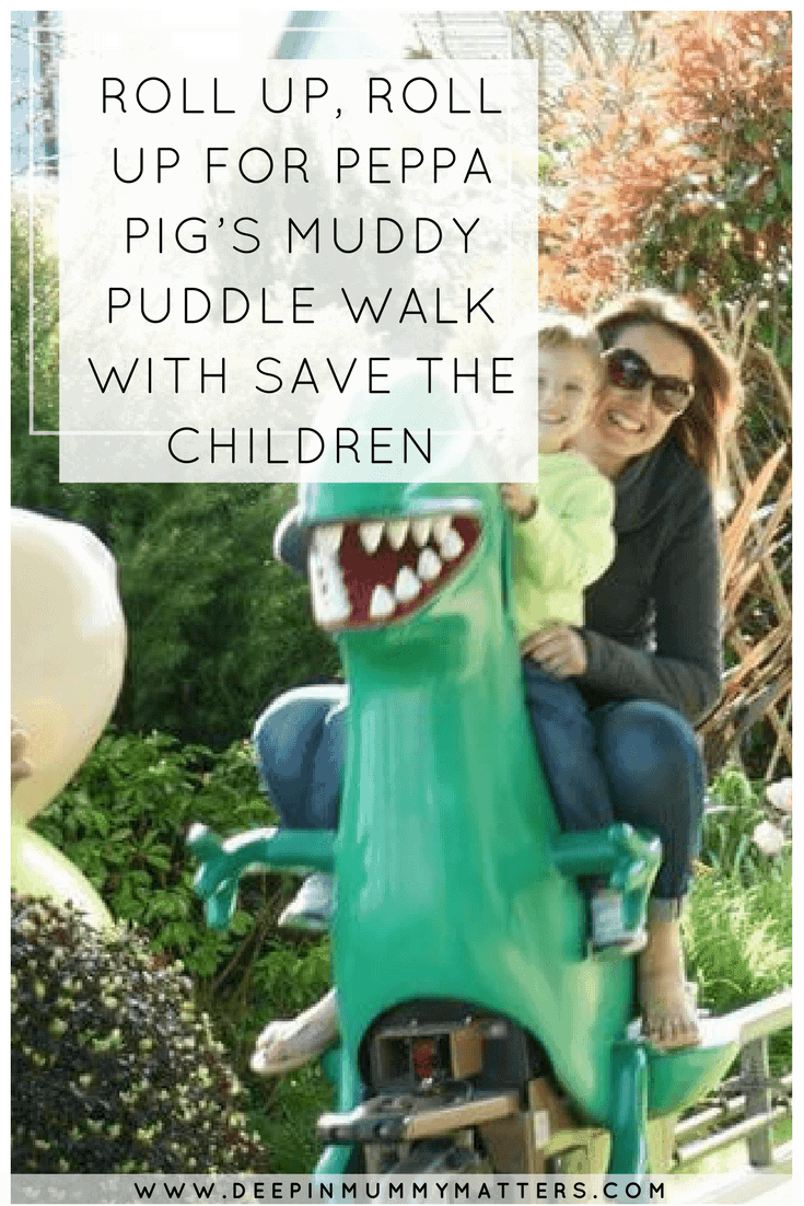 ROLL UP, ROLL UP FOR PEPPA PIG’S MUDDY PUDDLE WALK WITH SAVE THE CHILDREN