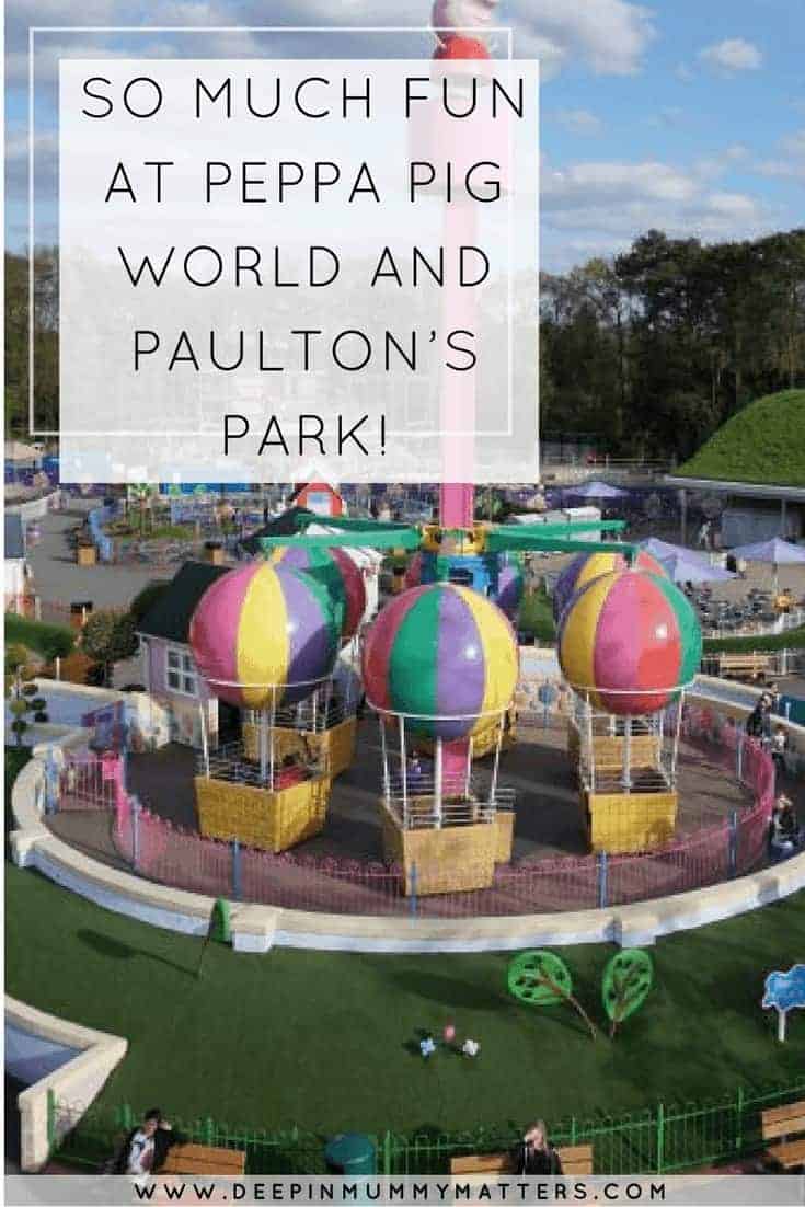 SO MUCH FUN AT PEPPA PIG WORLD AND PAULTON’S PARK!