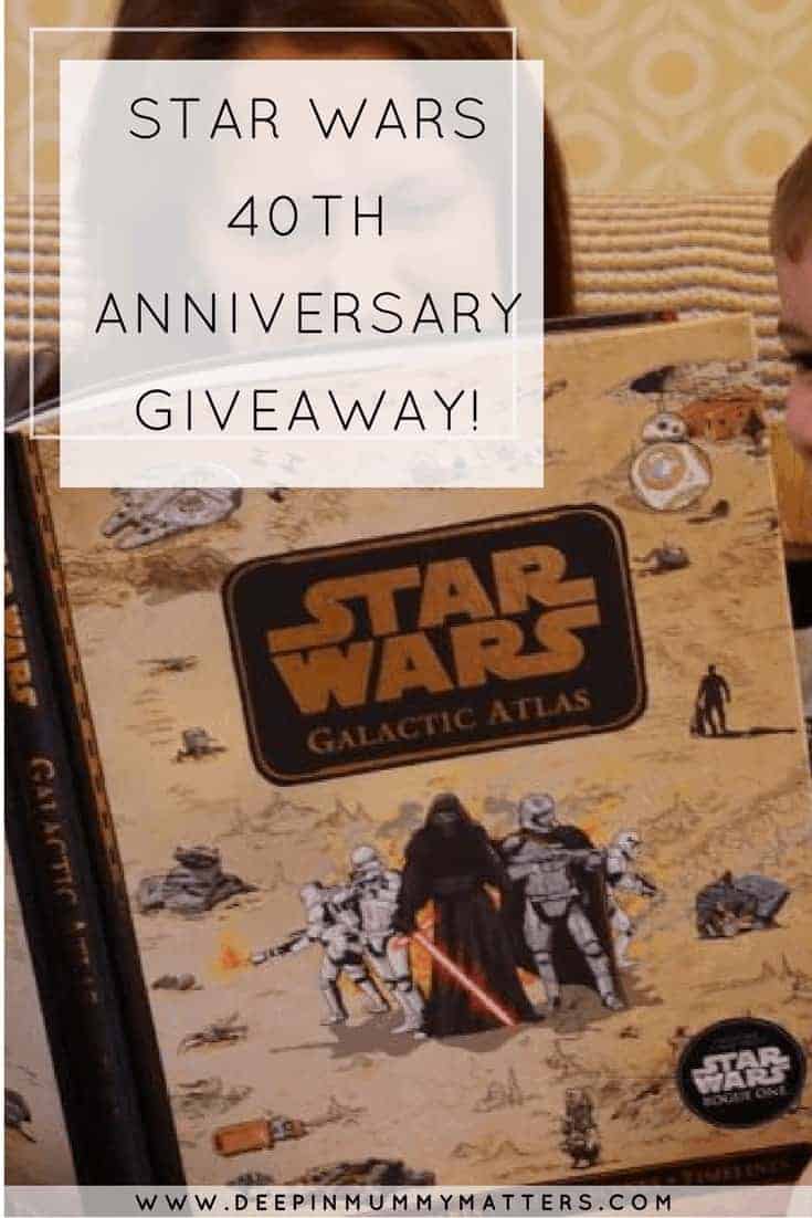 STAR WARS 40TH ANNIVERSARY GIVEAWAY!