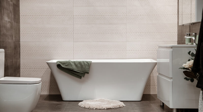 Bathroom tiles