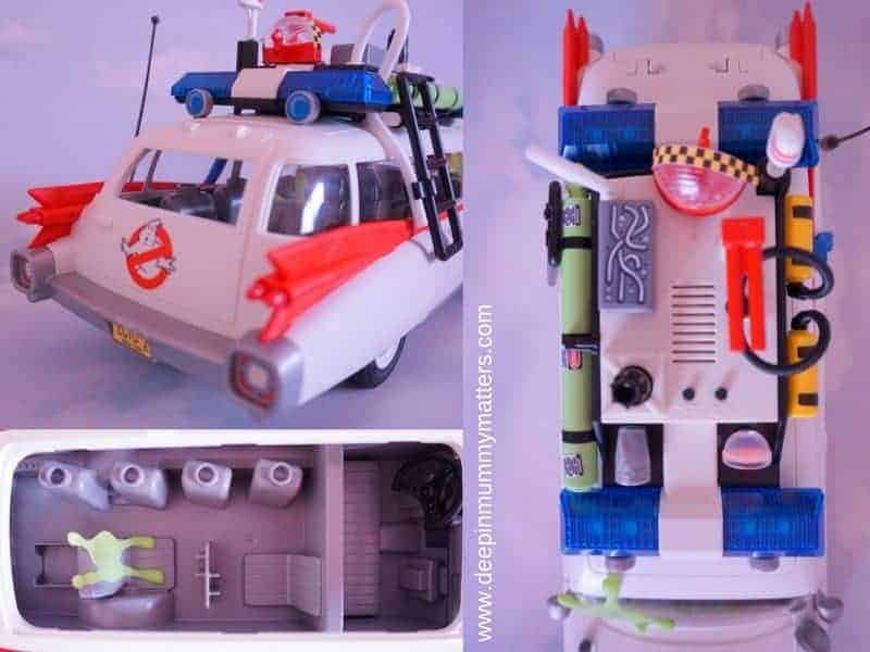 Playmobil Ghostbusters Ecto 1 Car with Flashing Vehicle Lights & Sound 9220  New