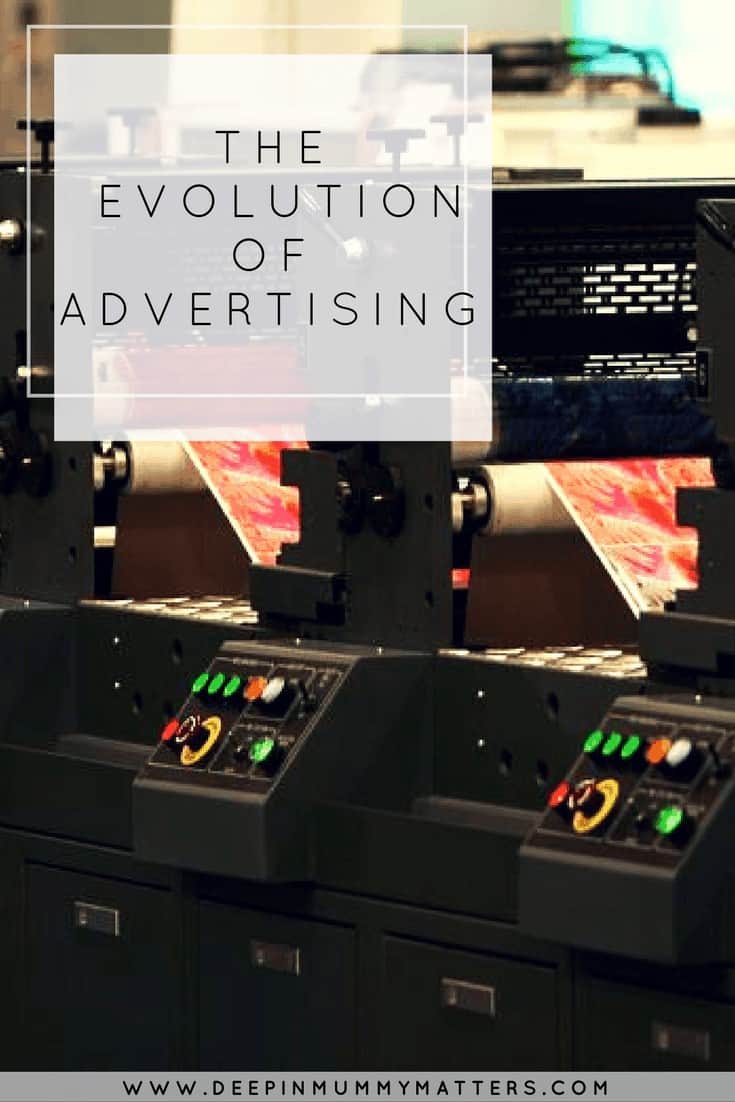 THE EVOLUTION OF ADVERTISING