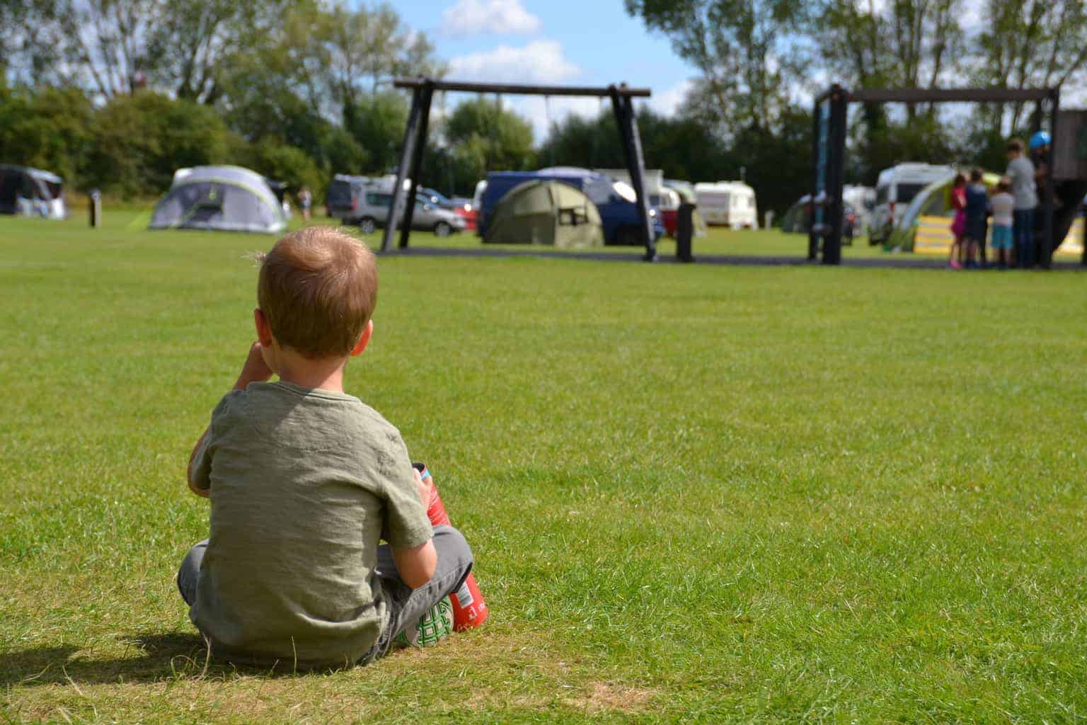 Camping at Cambridge Camping and Caravanning Club Site Mummy Matters