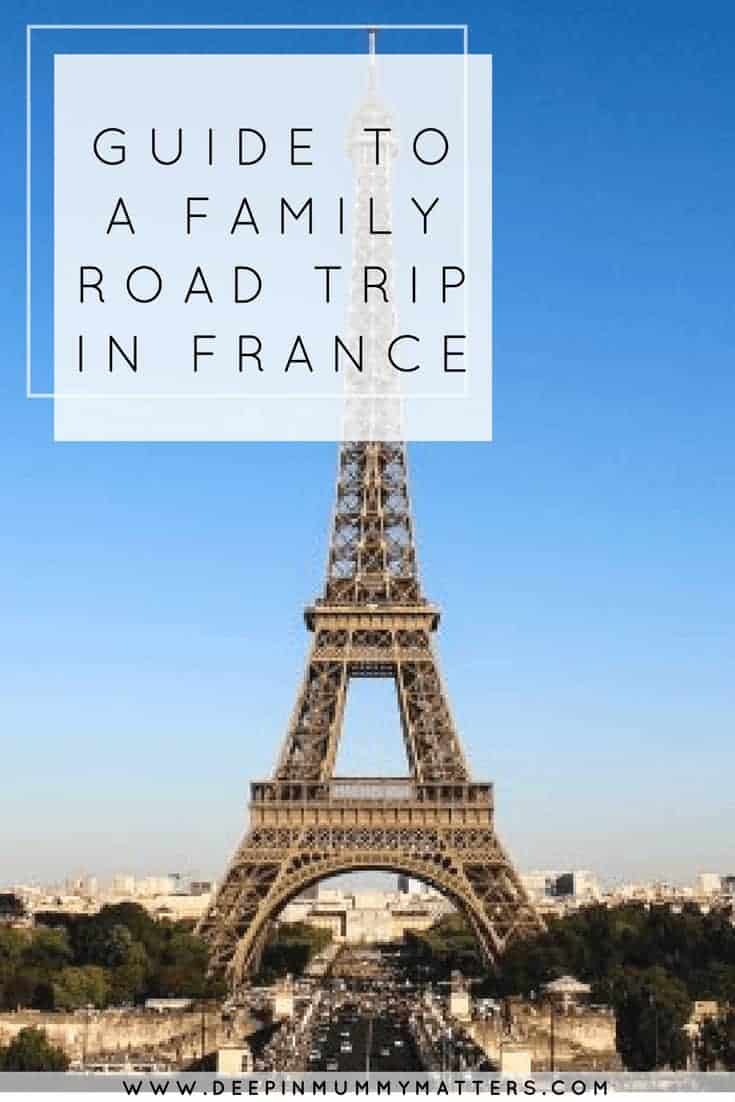 family road trip in france