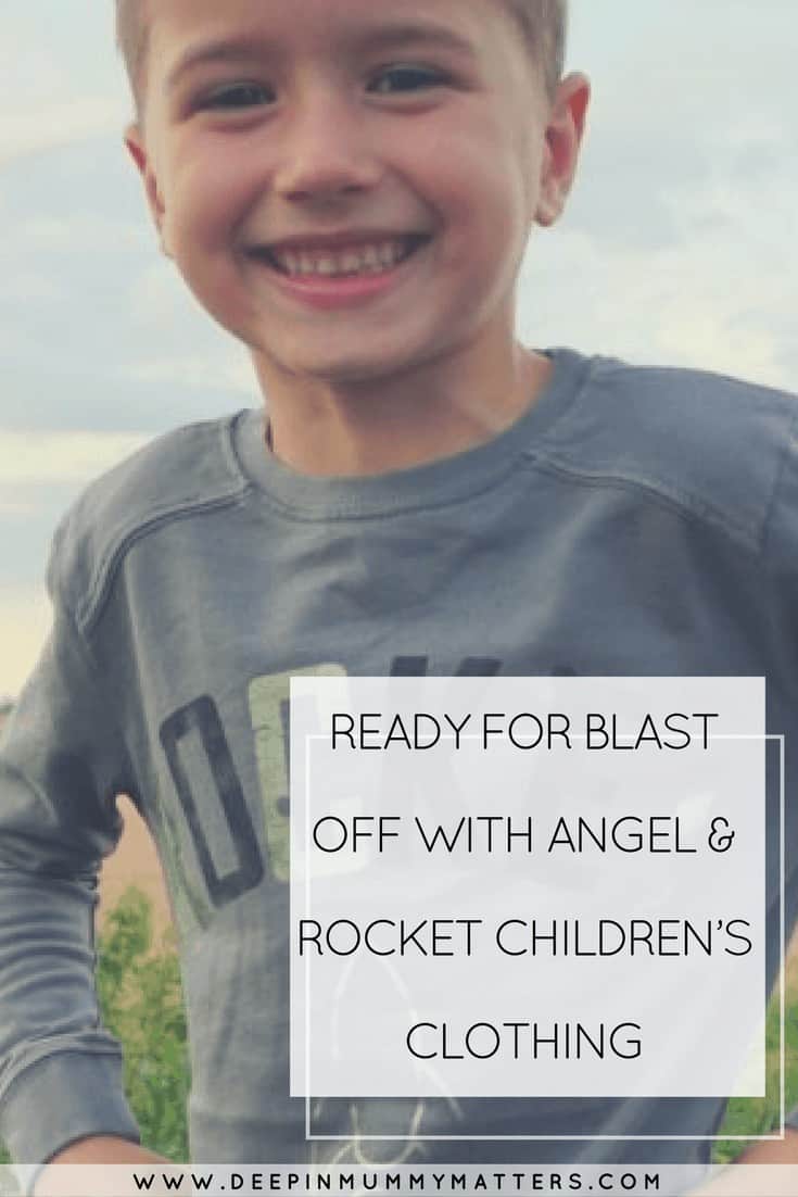 READY FOR BLAST OFF WITH ANGEL & ROCKET CHILDREN’S CLOTHING