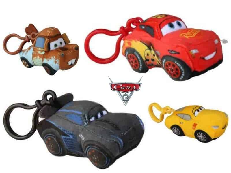 Disney Cars 3 Bag Clips