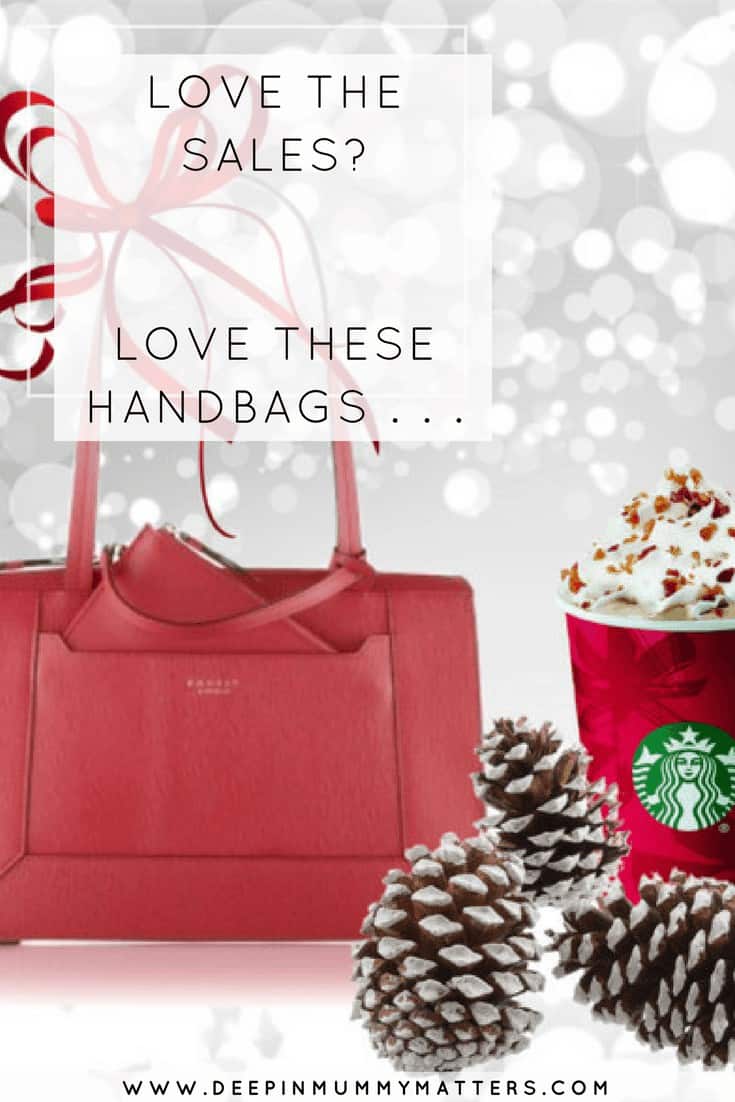 LOVE THE SALES? LOVE THESE HANDBAGS . . .