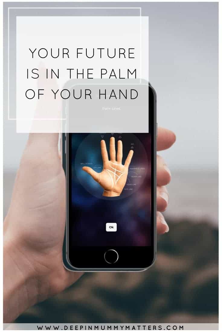 YOUR FUTURE IS IN THE PALM OF YOUR HAND