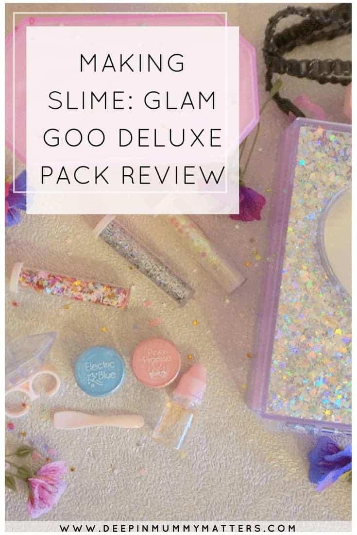 MAKING SLIME: GLAM GOO DELUXE PACK REVIEW