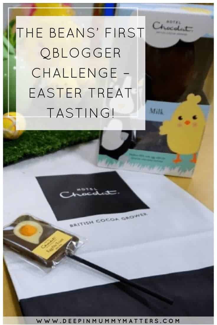 The Beans' first Qblogger challenge - Easter treat tasting!
