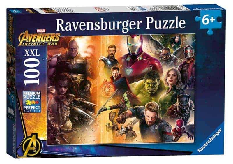 Ravensburger Marvel Avengers XXL 100pc Jigsaw Puzzle Super Hero Christmas Gift 