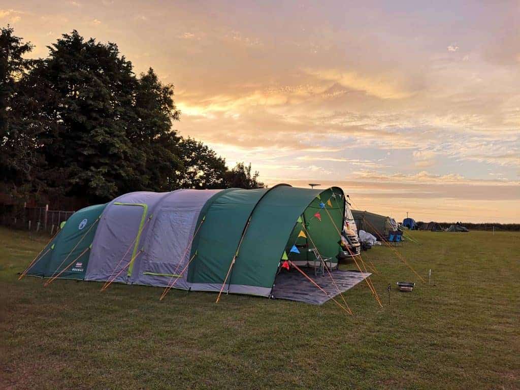 Coleman Air tent