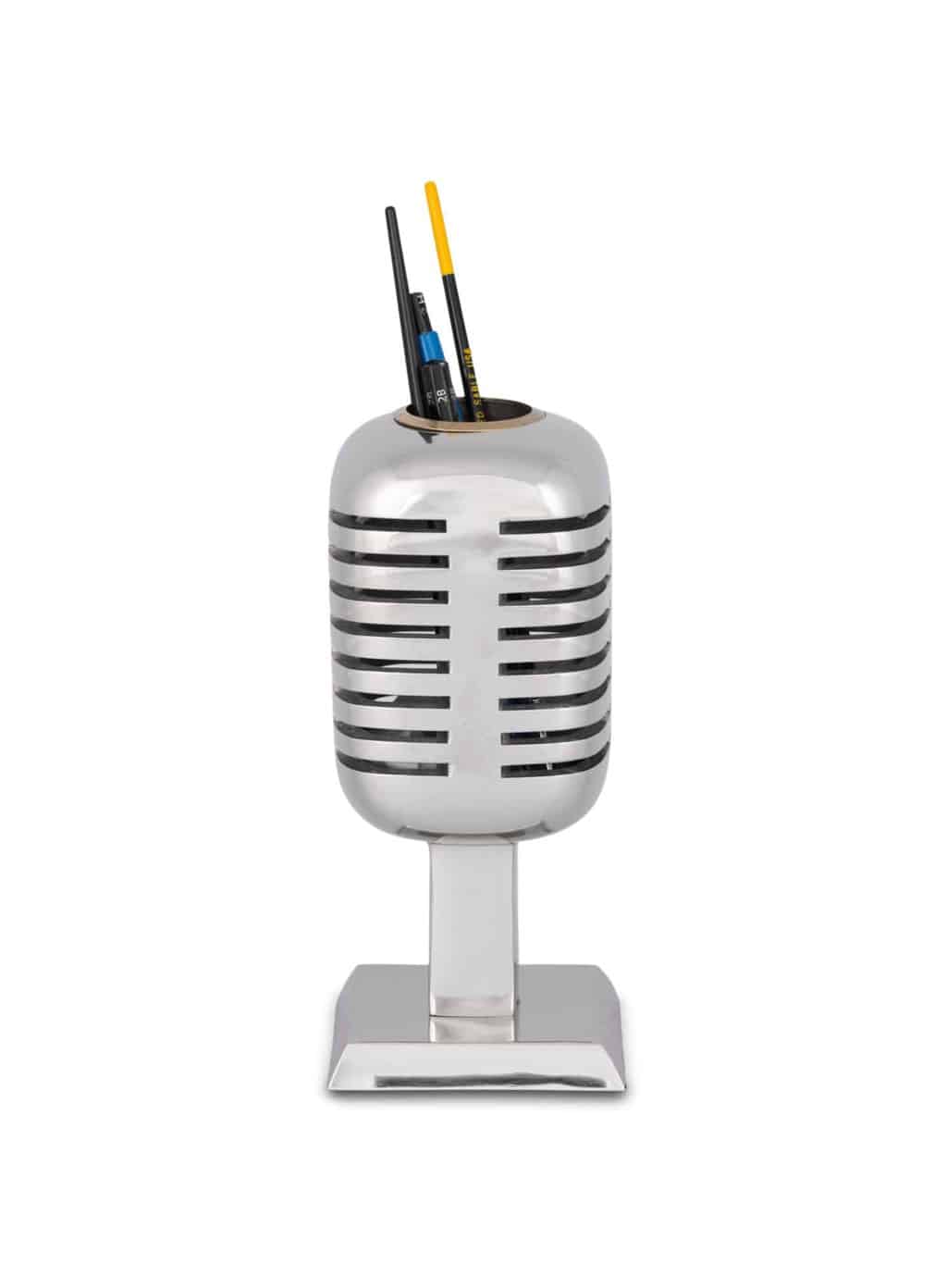 RADIO CITY MICROPHONE PENCIL HOLDER