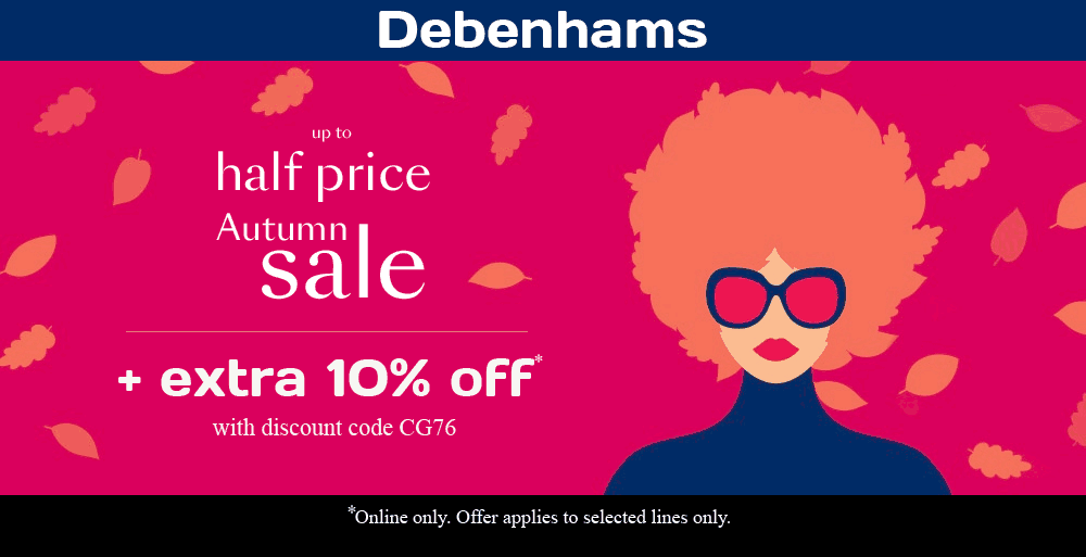 Debenhams Sale and Discount Code
