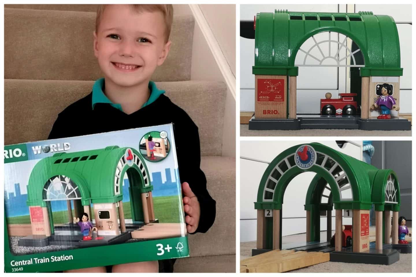 Why Albie loves the BRIO Central Train Station