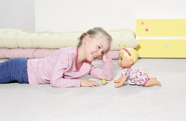 BABY born Funny Faces Crawling Baby