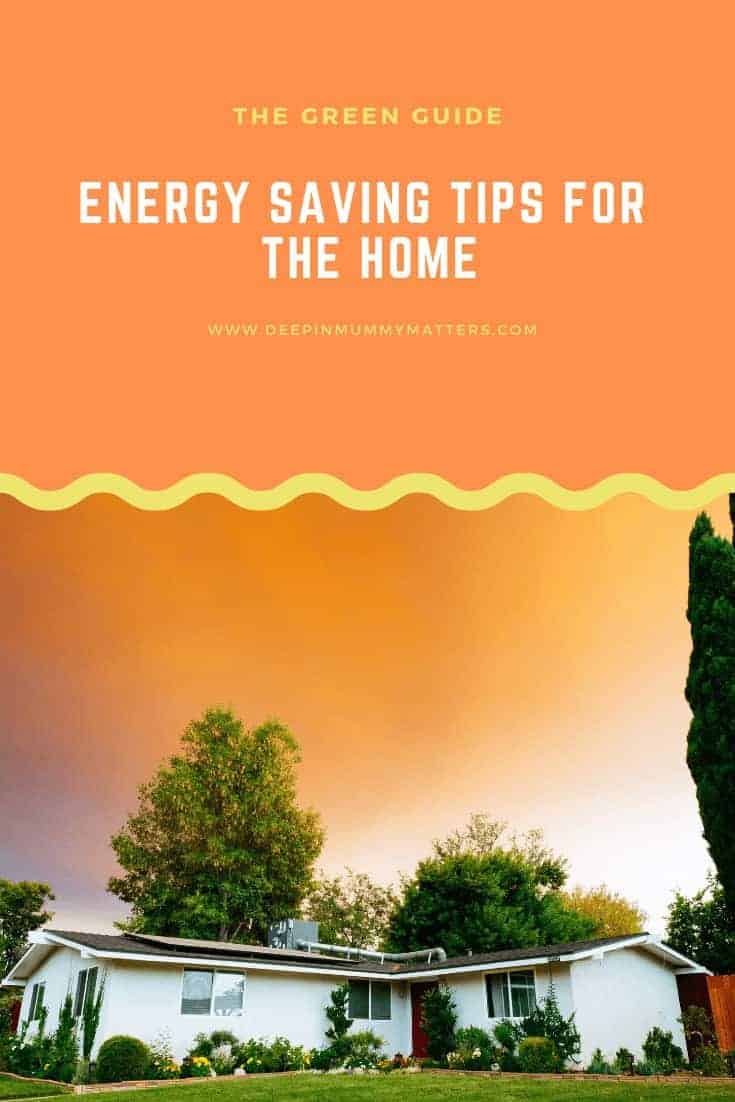 The Green Guide - Energy Saving Tips for the Home