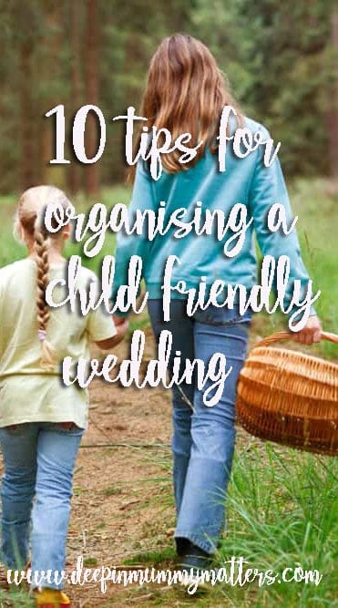 10 tips for organising a child-friendly wedding