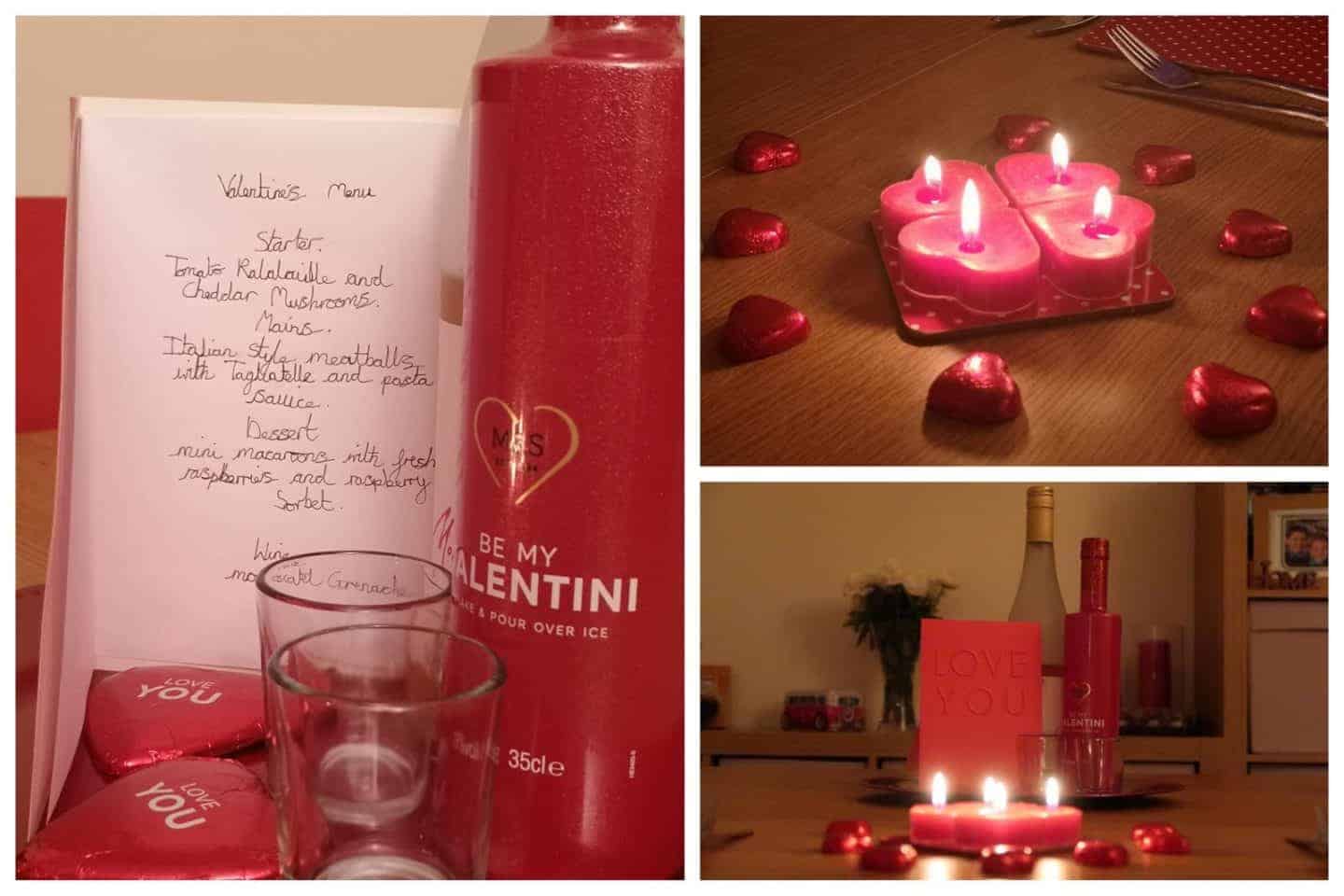 Valentines at home with M&S