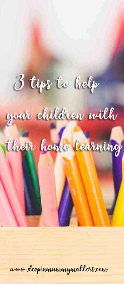 3 tips to help children with their home learning